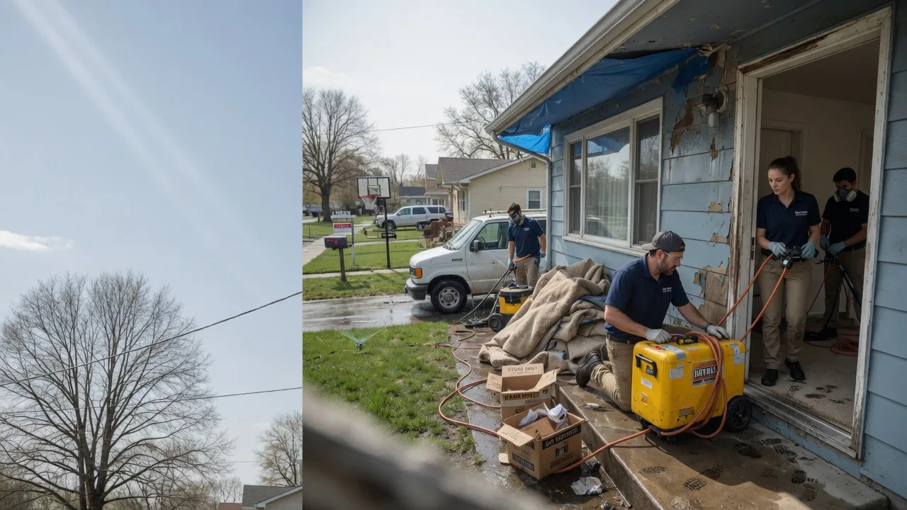 Basement Flood Cleanup in Milan, MN near me